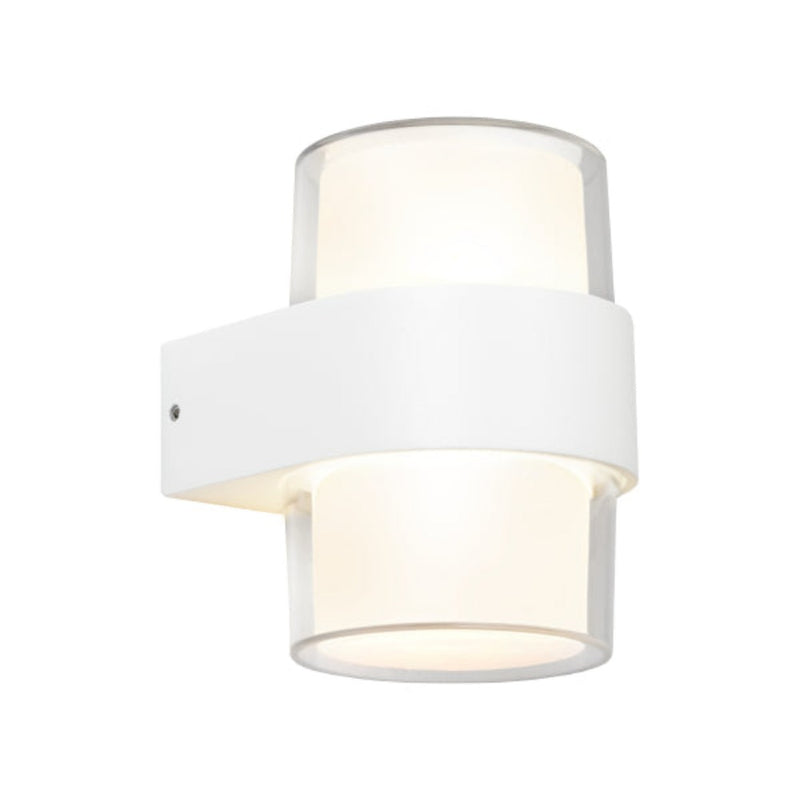 Otara Up & Down Wall 2 Lights White 3CCT - OTAR2EWHT