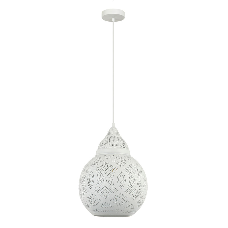 MARRAKESH Bell Pendant Light White - MARRAKESH06