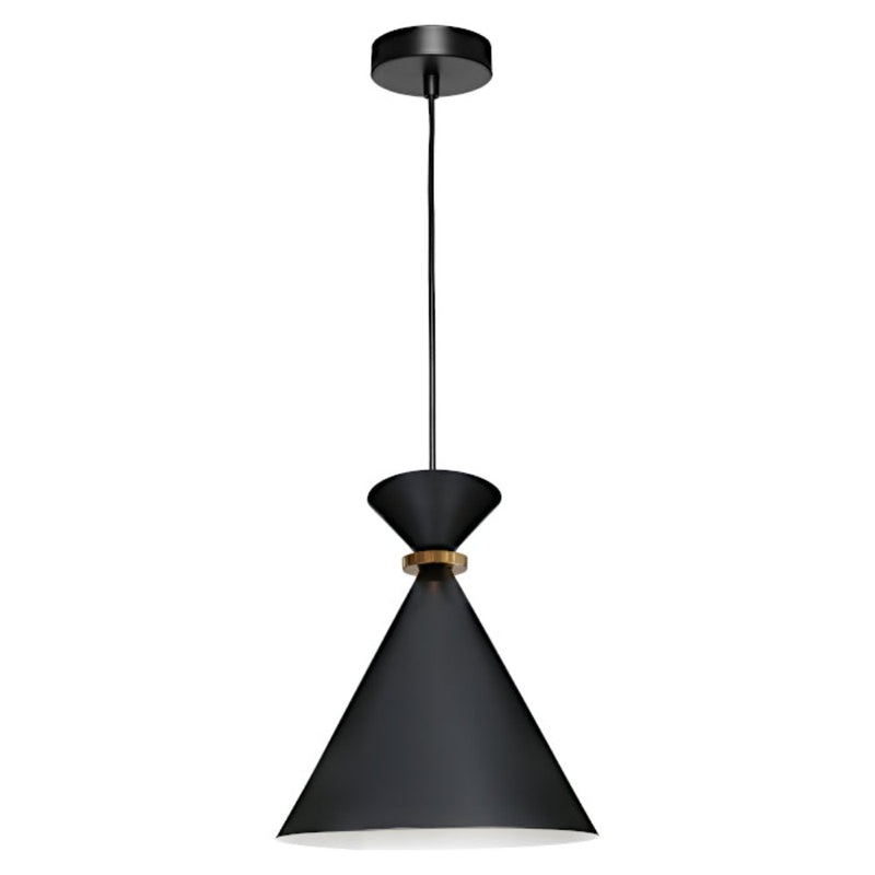 Julia Small Pendant Light Black - JULI1PSBLK