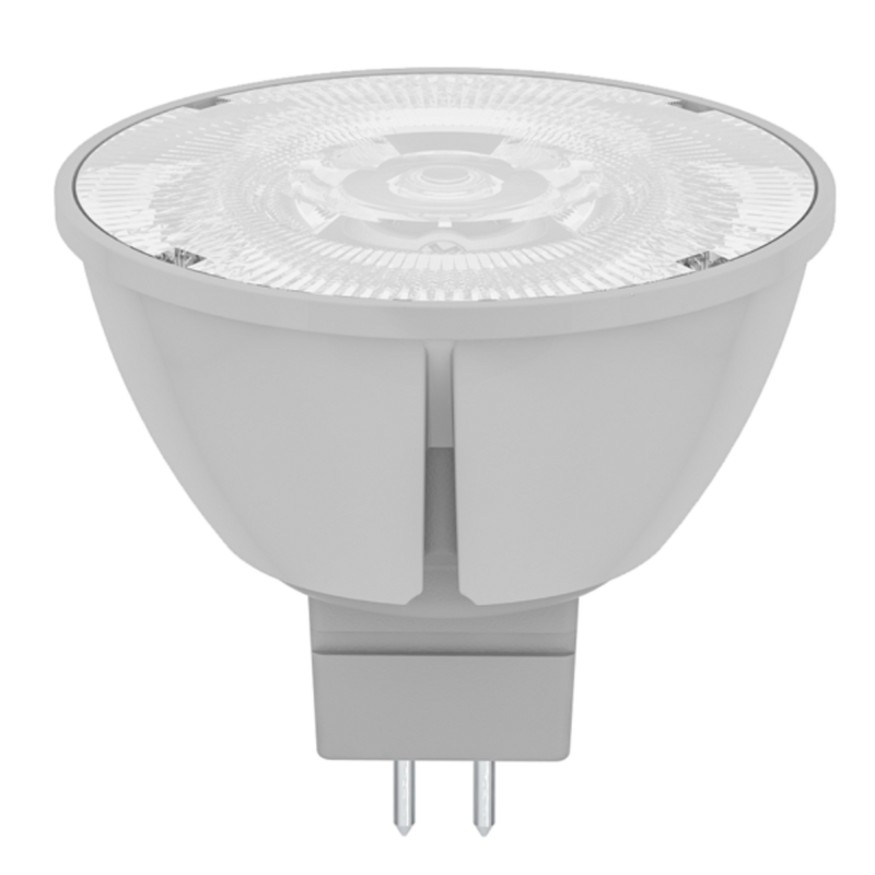 MR16 LED Globe 12V DC 9W GU5.3 Frosted 5700K - MR16DIM9DL