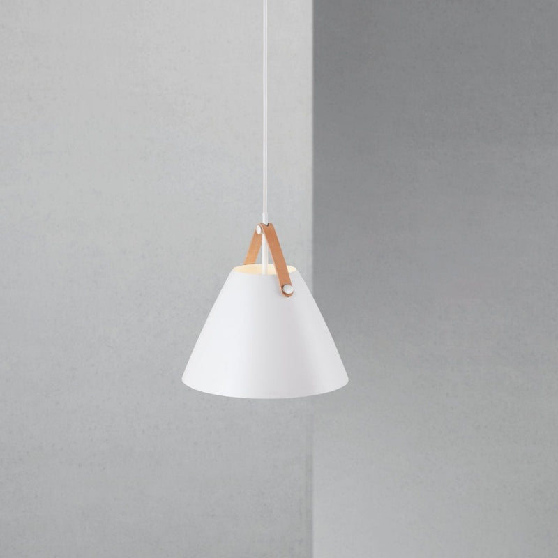 Strap Pendant Light W270mm White Metal - 84333001