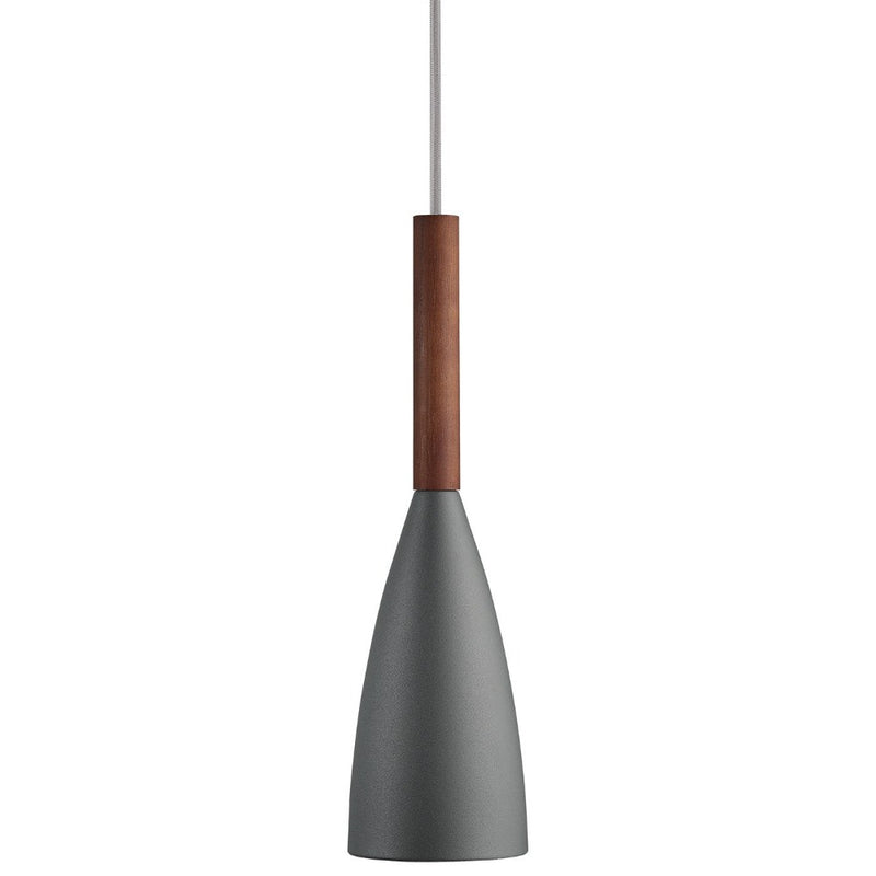 Pure Pendant Light W100mm Grey Metal - 78283011