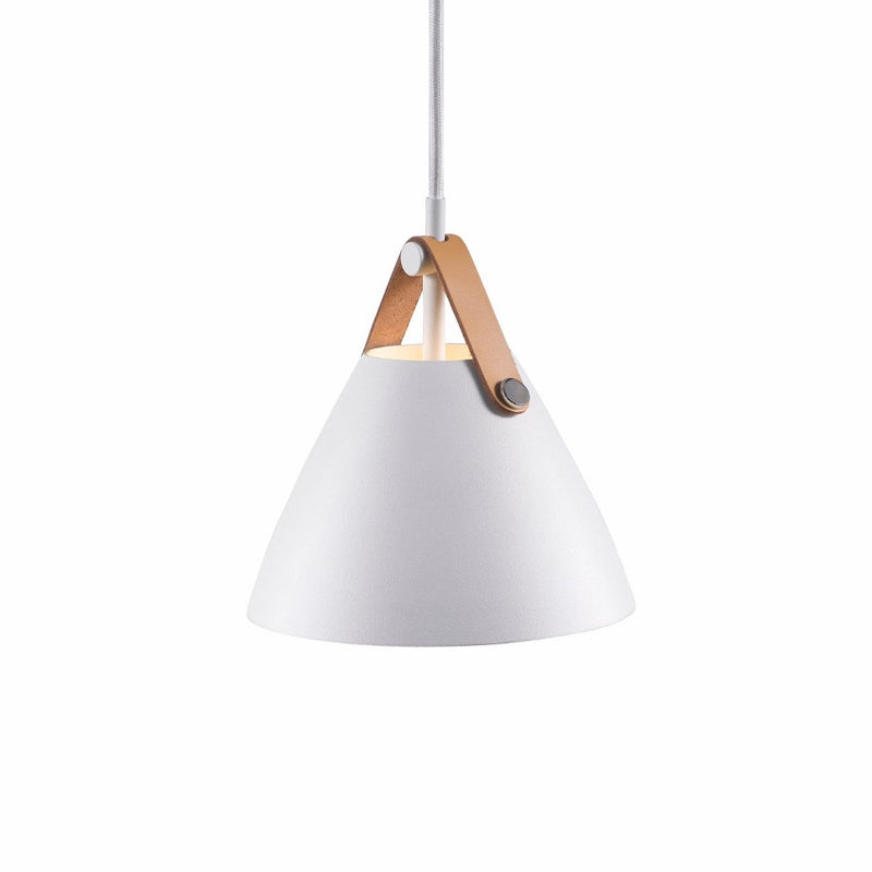 Strap Pendant Light W165mm White Metal - 84303001