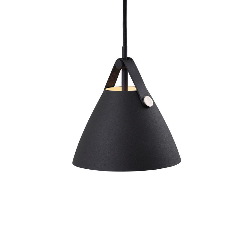 Strap Pendant Light W165mm Black Metal - 84303003