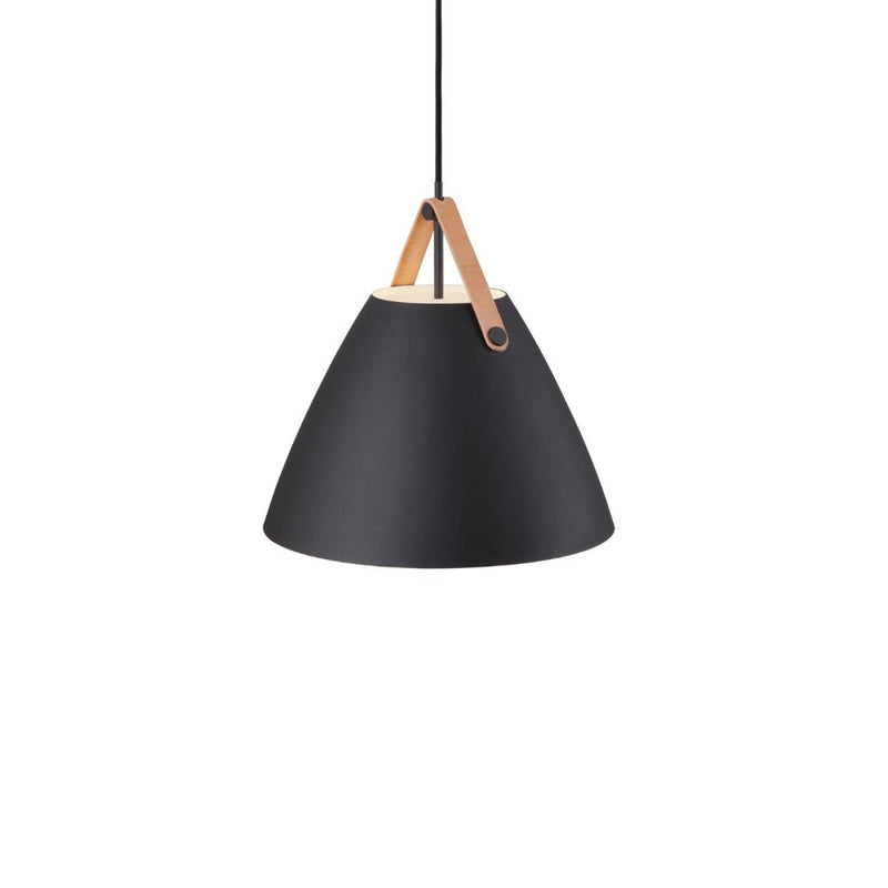 Strap Pendant Light W360mm Black Metal - 84343003