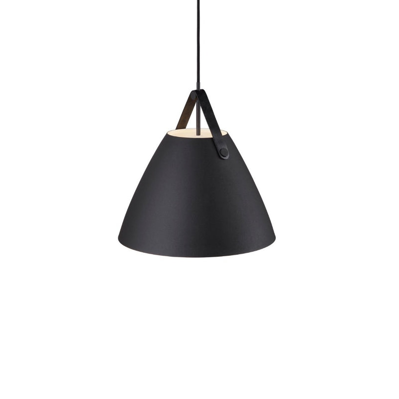 Strap Pendant Light W360mm Black Metal - 84343003