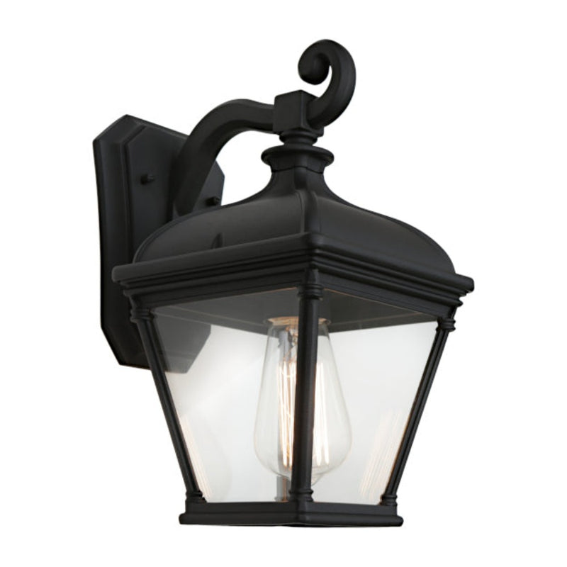 Hotham Outdoor Wall Lantern Black - HOTH1EBLK