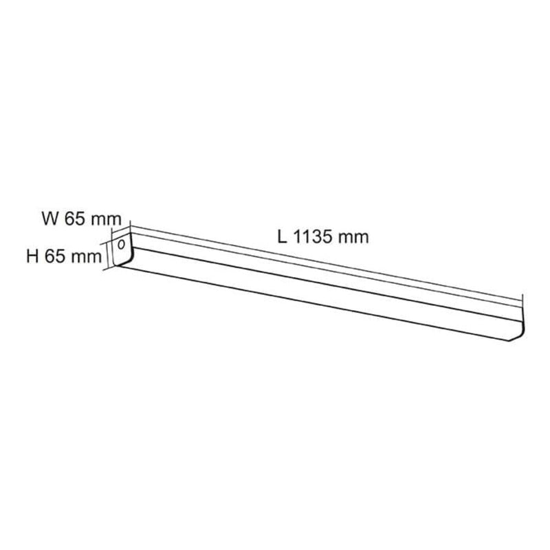 Ecoline LED Batten Light Multiple L1135mm White 3CCT - SL9732/40TC/DP3