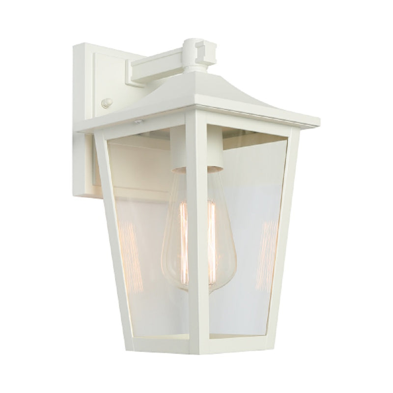 York Outdoor Wall Lantern White - YORK1EWHT