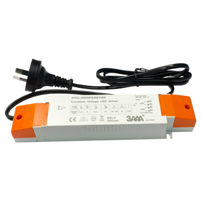 LED Drivers Plastic- VBLD-24V-60W-IP20-FP