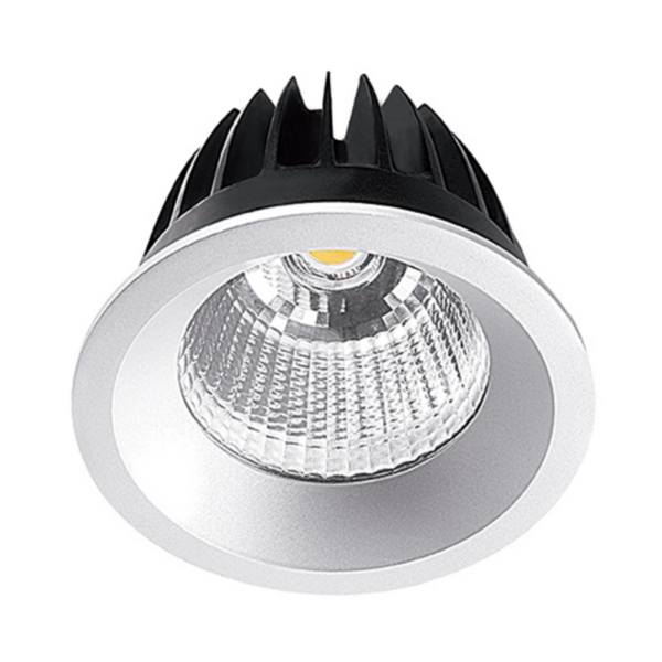 Recessed LED Downlight W106mm White Aluminium 3000K - VBLDL-195-1-3K90