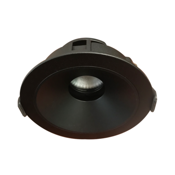 Recessed LED Downlight Black 3000K - VBLDL-383-4-30