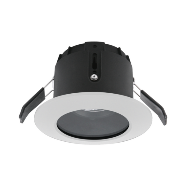 Recessed LED Downlight Weatherproof White Aluminium 3000K- VBLDL-593-1-40