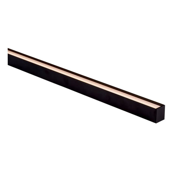 LED Strip Profile H36mm L1m Black Aluminium - HV9693-3136-BLK