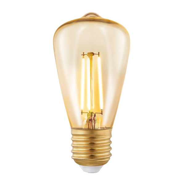 3.5W E27 Mini Pear Shape Amber 2200K LED - 11553