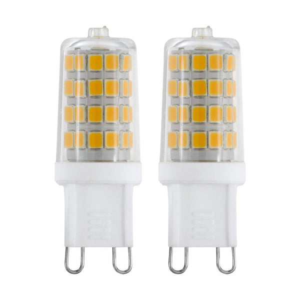 3W G9 LED Lamp 3000K Twin Pack - 11674