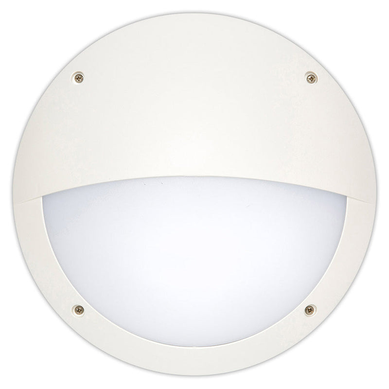 Hardy LED 12W Vandal-Proof Eyelid Bunker White - 19973/05