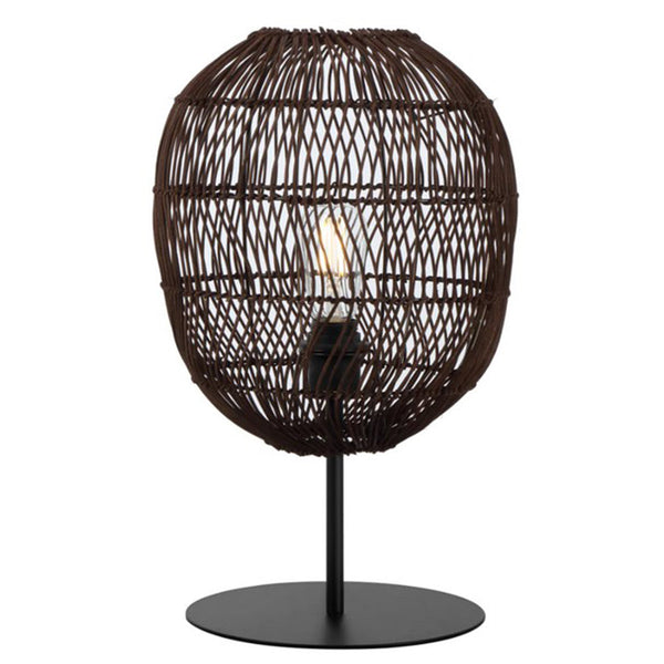 RANA Table Lamp W300mm Brown Rattan - RANA TL30BRW