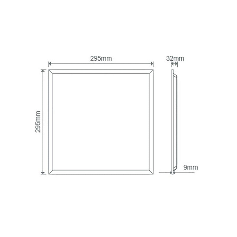 Square LED Panel Light 10W 3CCT - 17615