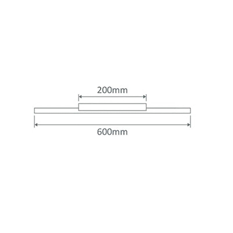 Shadowline Picture Light W600mm Aluminium 3000K - 23500