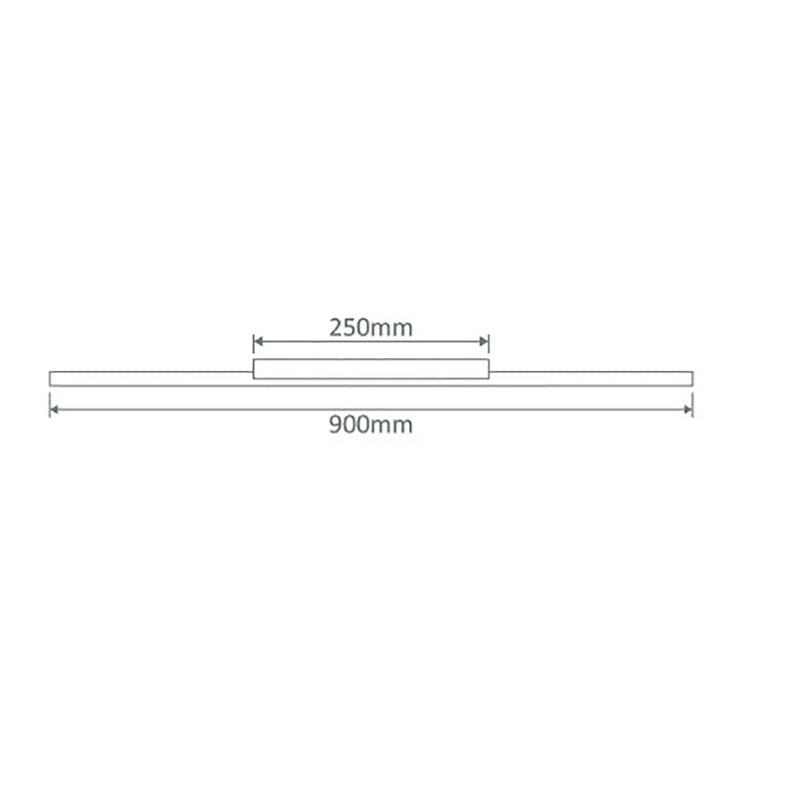 Shadowline Picture Light W900mm Aluminium 4000K - 23552