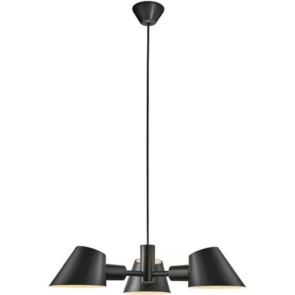 Stay Pendant 3 Lights Black Aluminium - 2120703003