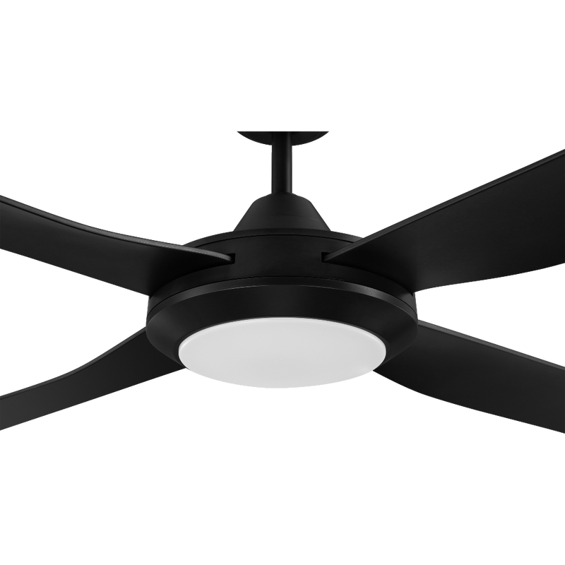 Bondi 48" LED 20W AC ABS Ceiling Fan Black - 203623