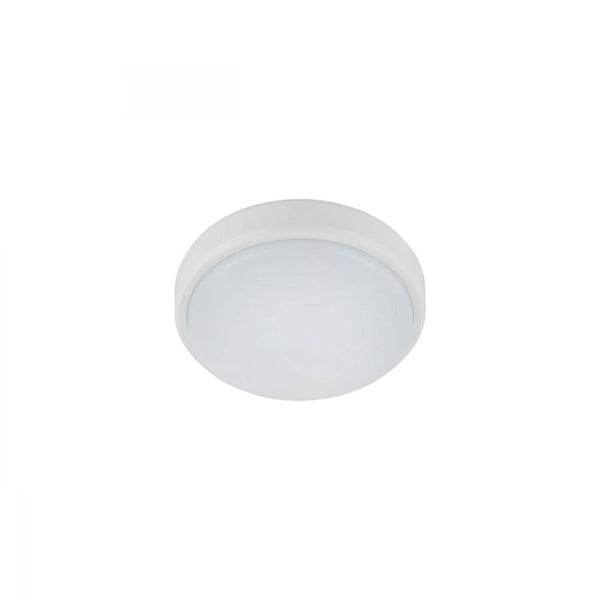 Burleigh Wall Light LED Round White/Black Trims - 204405