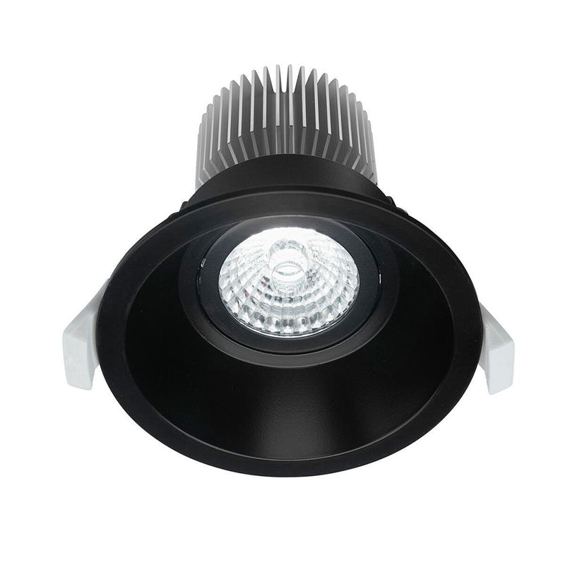 Mini Trim-II CCT 10W Round Gimbal Downlight Matt Black - 20454/06