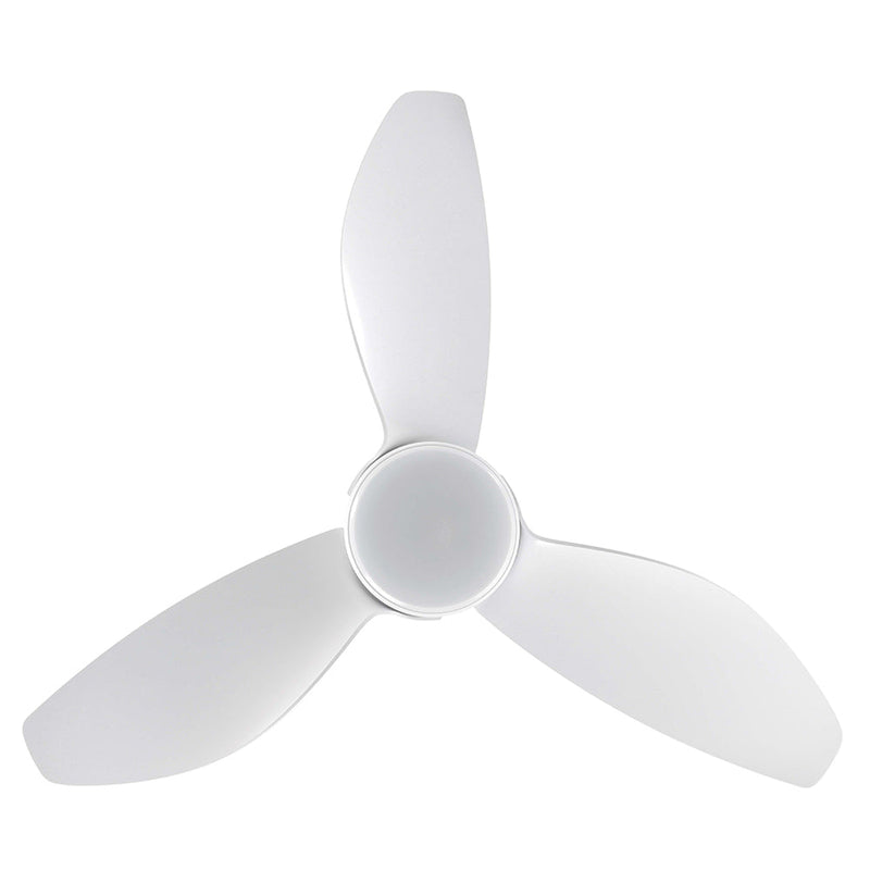 Torquay 42" DC Fan Matt White With 20W TRI Colour LED - 20522601