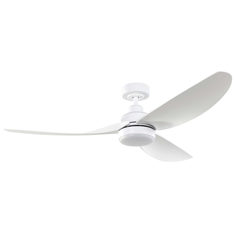 Torquay 56" DC Fan Matt White With 20W TRI Colour LED - 20523101