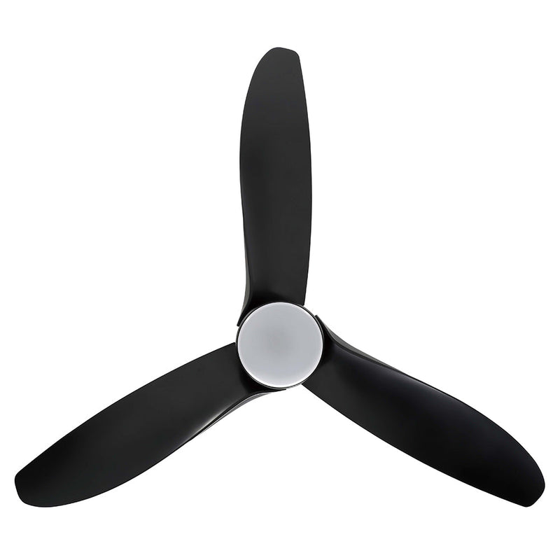 Torquay 56" DC Fan Matt Black With 20W TRI Colour LED - 20523102