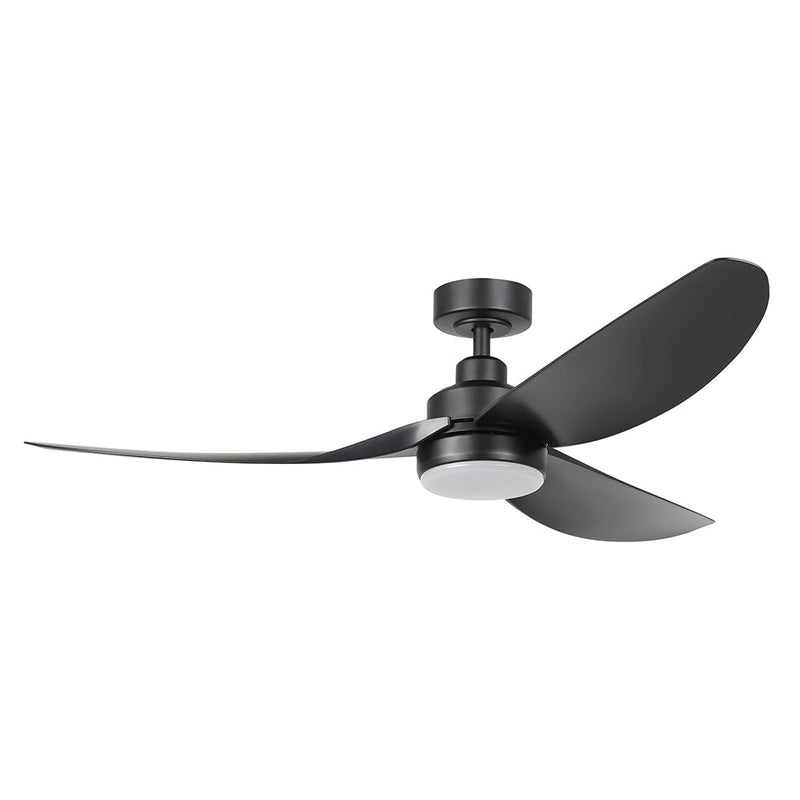 Torquay 56" DC Fan Matt Black With 20W TRI Colour LED - 20523102