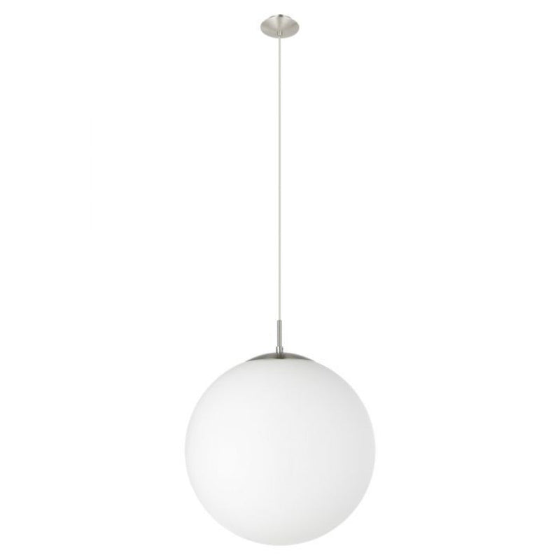 Rondo 1 Light Pendant Satin Nickel Steel - 205242