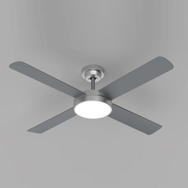 Pinnacle V2 DC Ceiling Fan 52" Silver LED Light Brushed Aluminium - PL2207