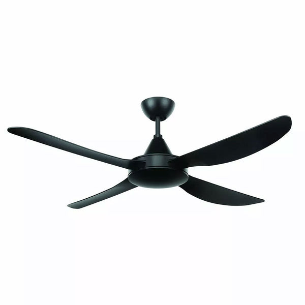 VECTOR-II AC Ceiling Fan 52" Matt Black Moulded ABS Blade - 21548/06