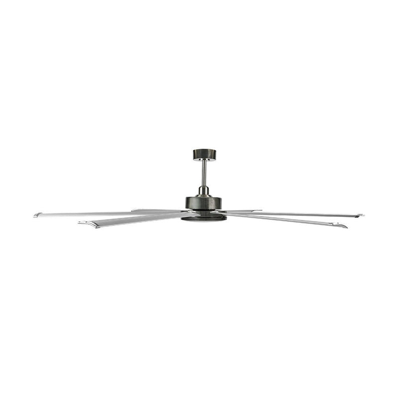 COLOSSUS DC Ceiling Fan 84" Satin Nickel Aluminium Blade - 22319/13