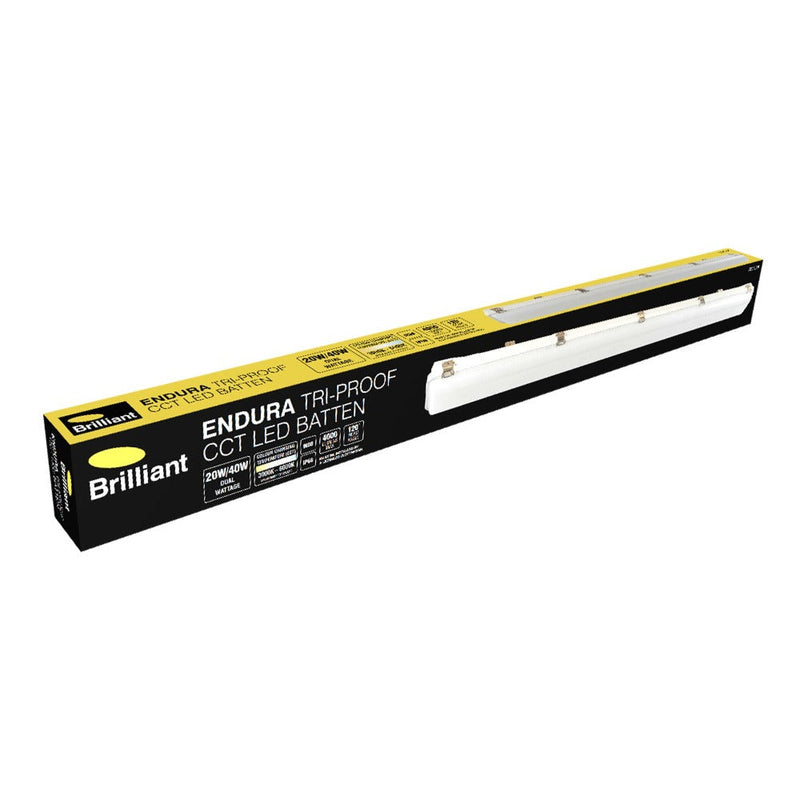 ENDURA LED Batten Light White 3CCT - 22372/08