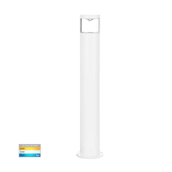 Bollard Light White Aluminium 3CCT - HV1601T-WHT