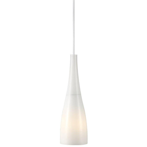 Embla 1 Light Pendant Glass White - 45703001