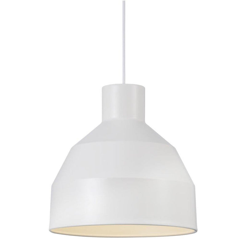 William 27 1 Light Pendant White - 48453001