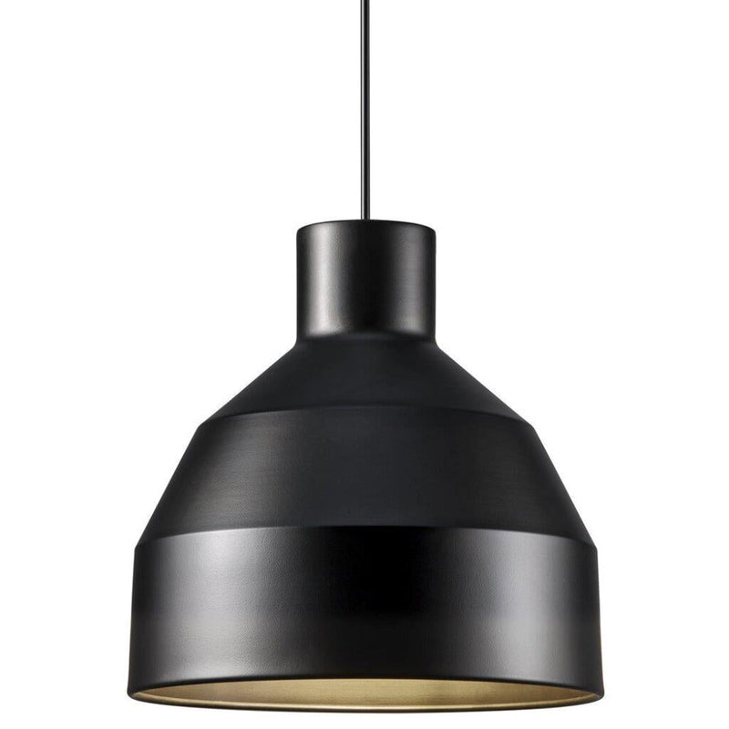 William 27 1 Light Pendant Black - 48453003