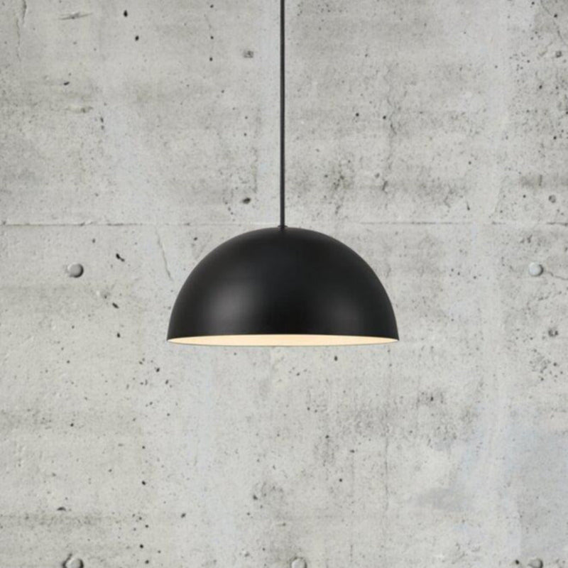 Ellen 1 Light 300mm Pendant Black - 48563003