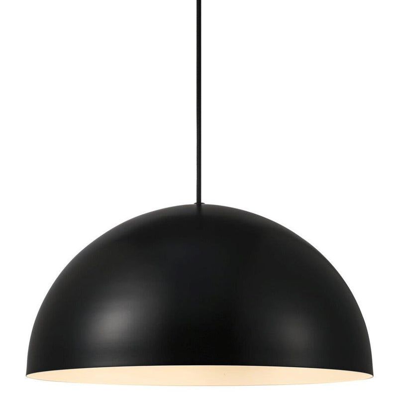 Ellen 1 Light 400mm Pendant Black - 48573003