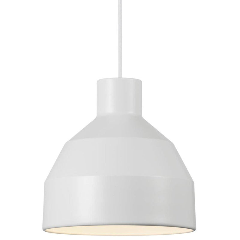 William 20 1 Light Pendant White - 48443001