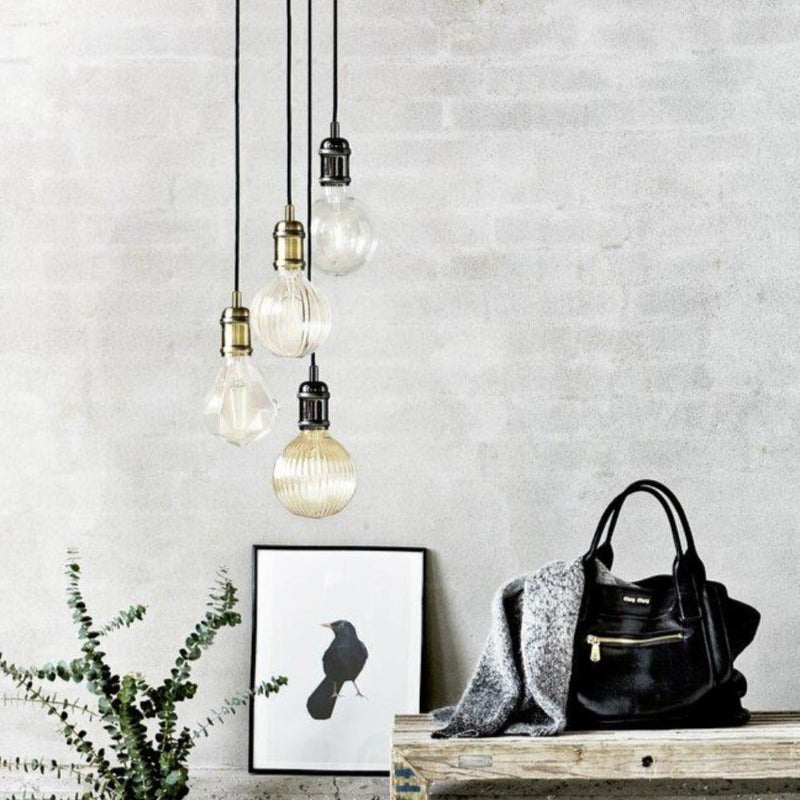 Avra 1 Light Pendant Black/Chrome - 84800003