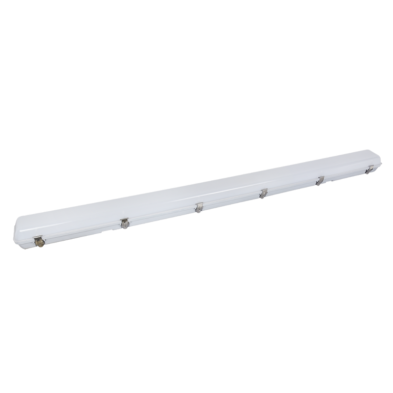 Tempest V LED Batten Light L1565mm White Polycarbonate 5 CCT - 211033