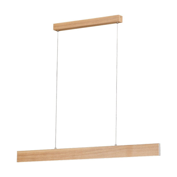 Climene LED Pendant 29W L1170mm Oak Wood 3000K - 39345