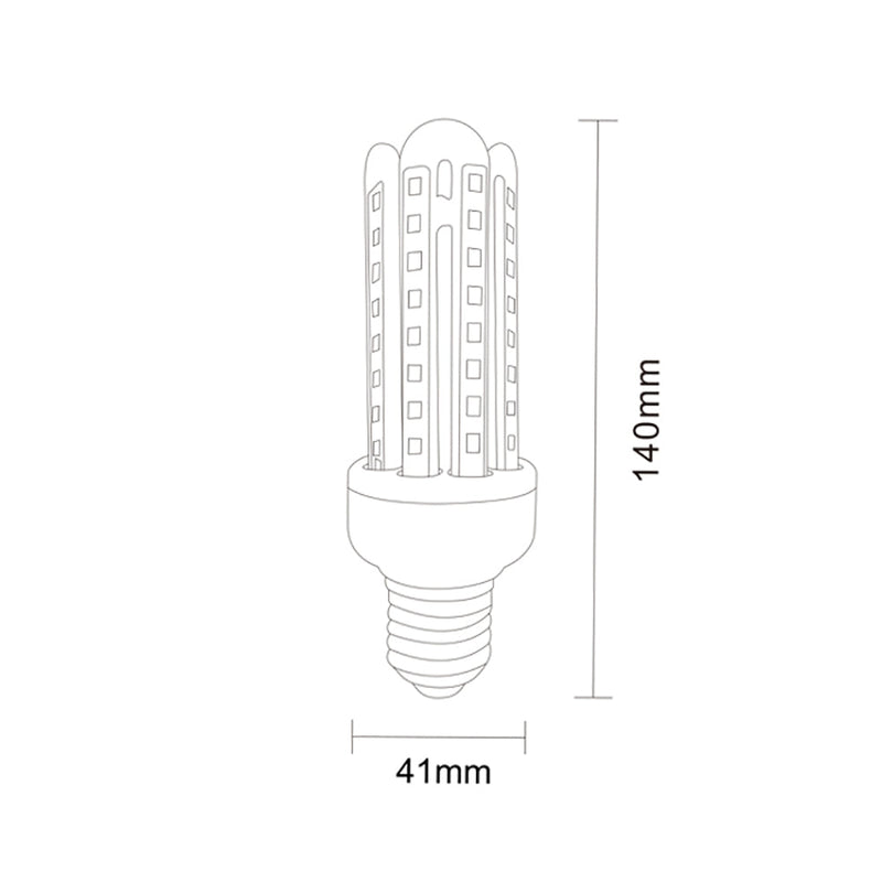 12V AC/DC 3U LED Globes ES 9W 3000K - 3U001