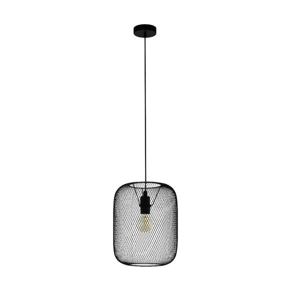 Wrington 1 Light Large Pendant Black - 43331N